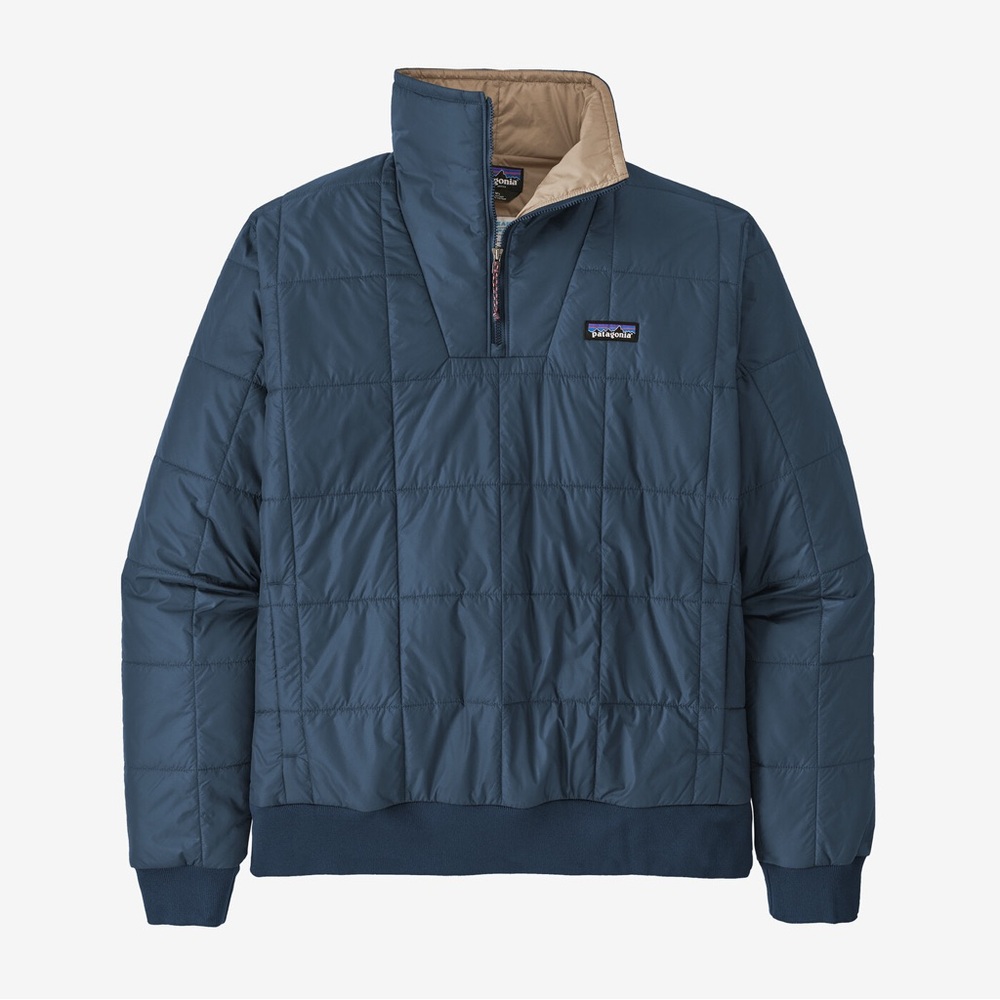Men's Box Quilted Patagonia Pullover (Med)